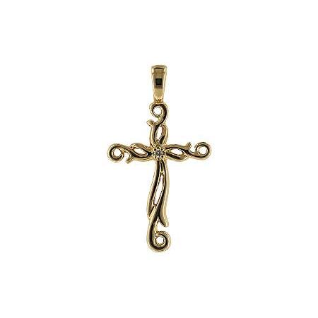 14KT Gold Diamond Pendant
