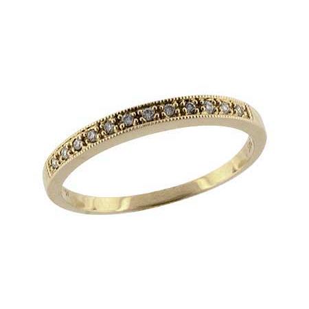 14KT Gold Ladies Diamond Wedding Ring