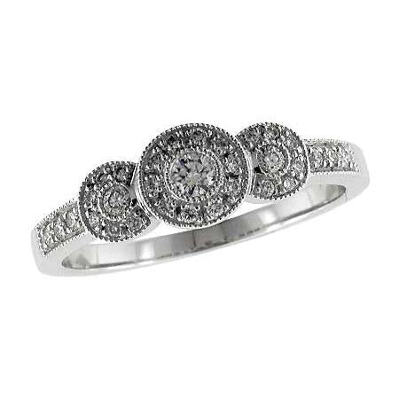 14KT Gold Ladies Diamond Wedding Ring