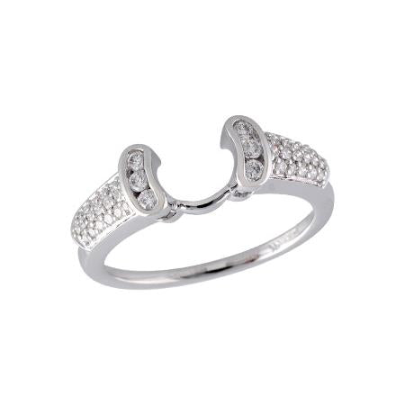 14KT Gold Ladies Diamond Wrap/Guard