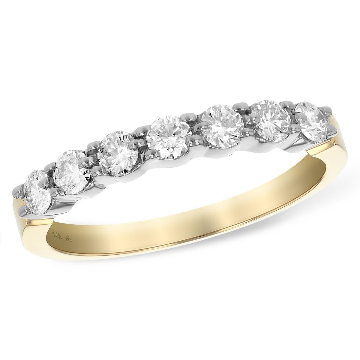 14KT Gold Ladies Diamond Wedding Ring