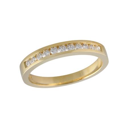 14KT Gold Ladies Diamond Wedding Ring