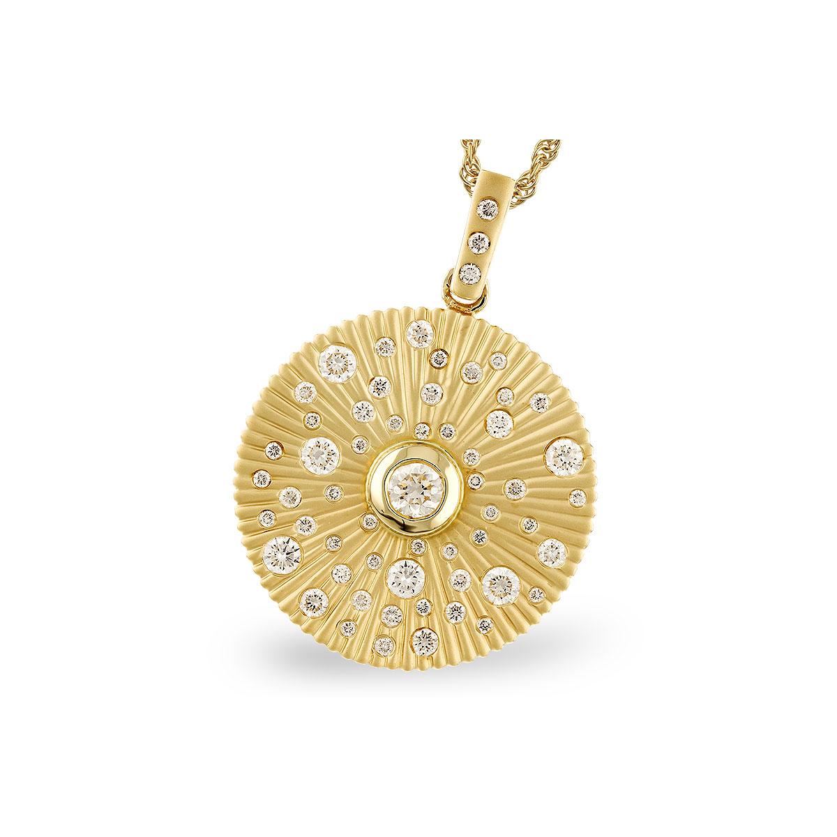 14KT Gold Diamond Necklace