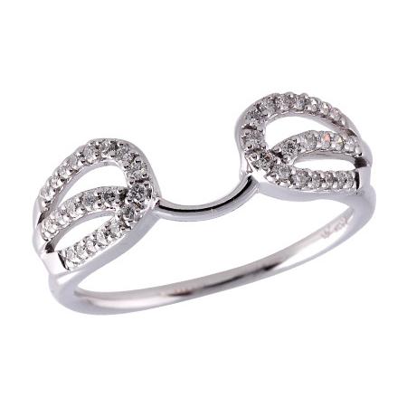 14KT Gold Ladies Diamond Wrap/Guard