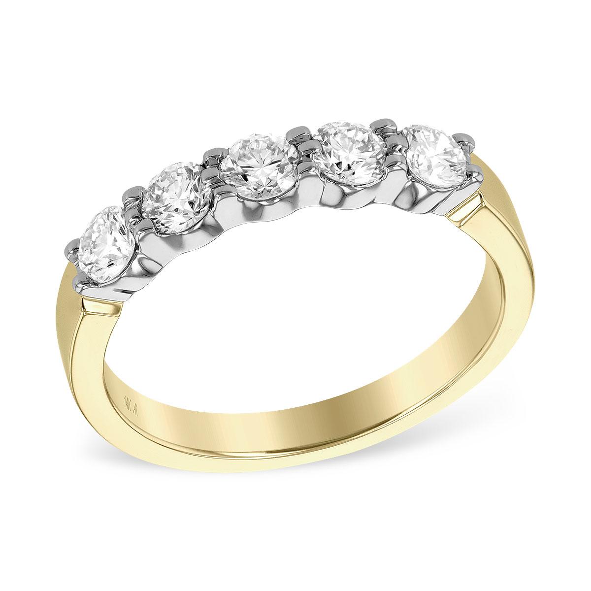 14KT Gold Ladies Diamond Wedding Ring