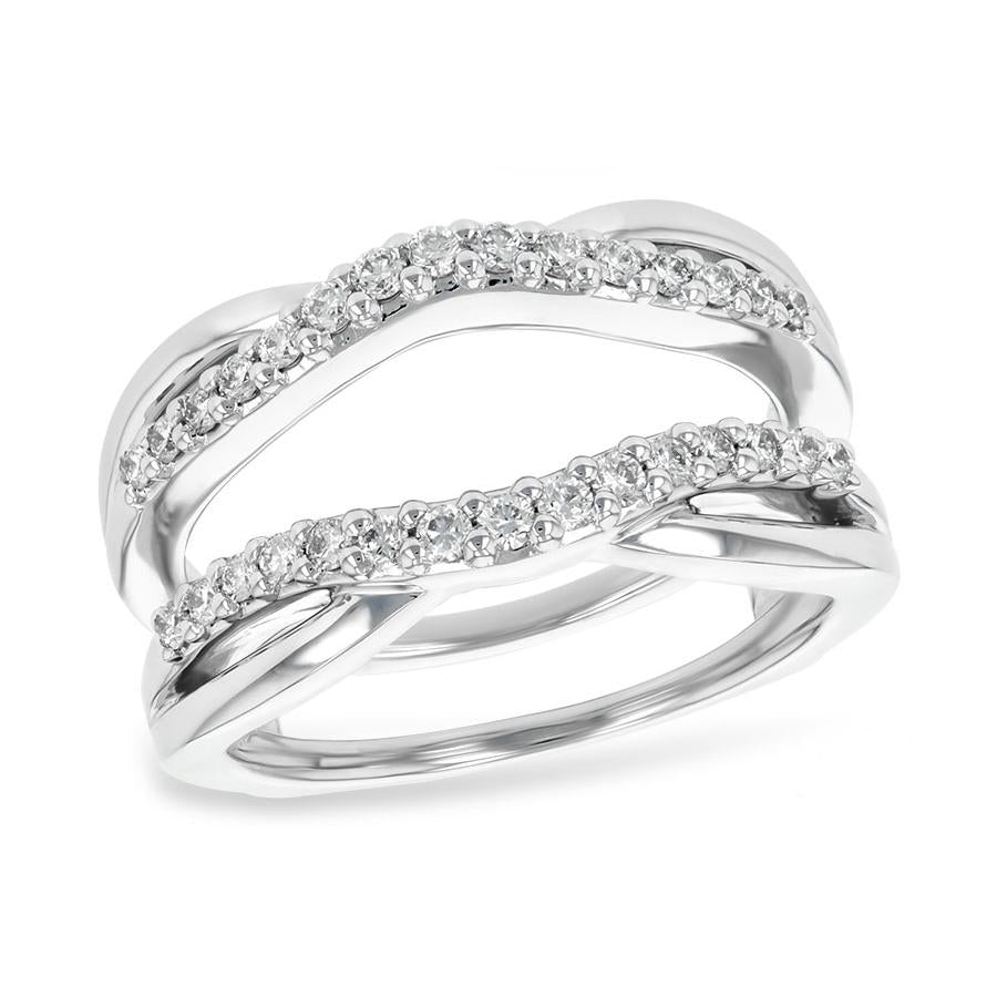 14KT Gold Ladies Diamond Wrap/Guard