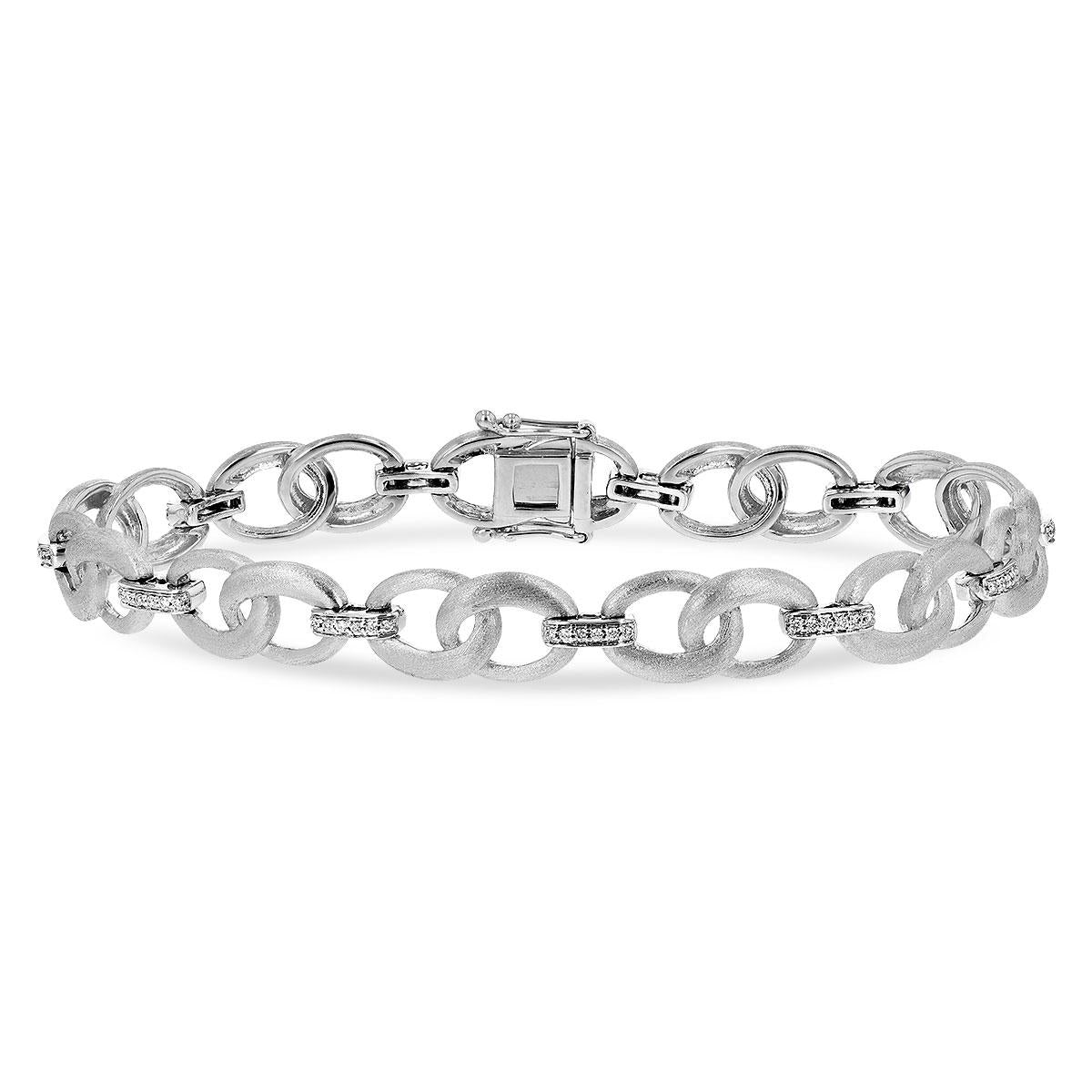 14KT Gold Diamond Bracelet