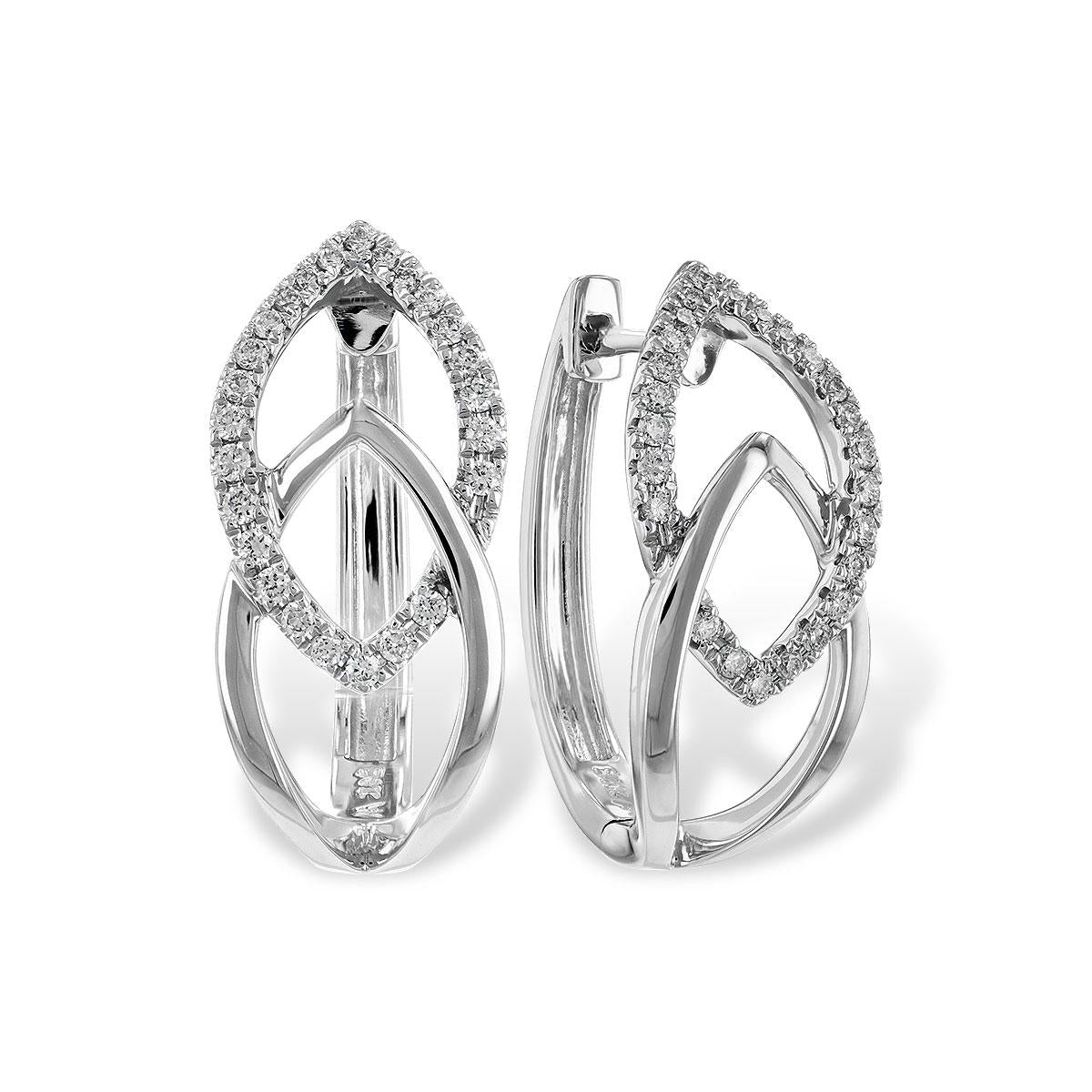 14KT Gold Diamond Earrings