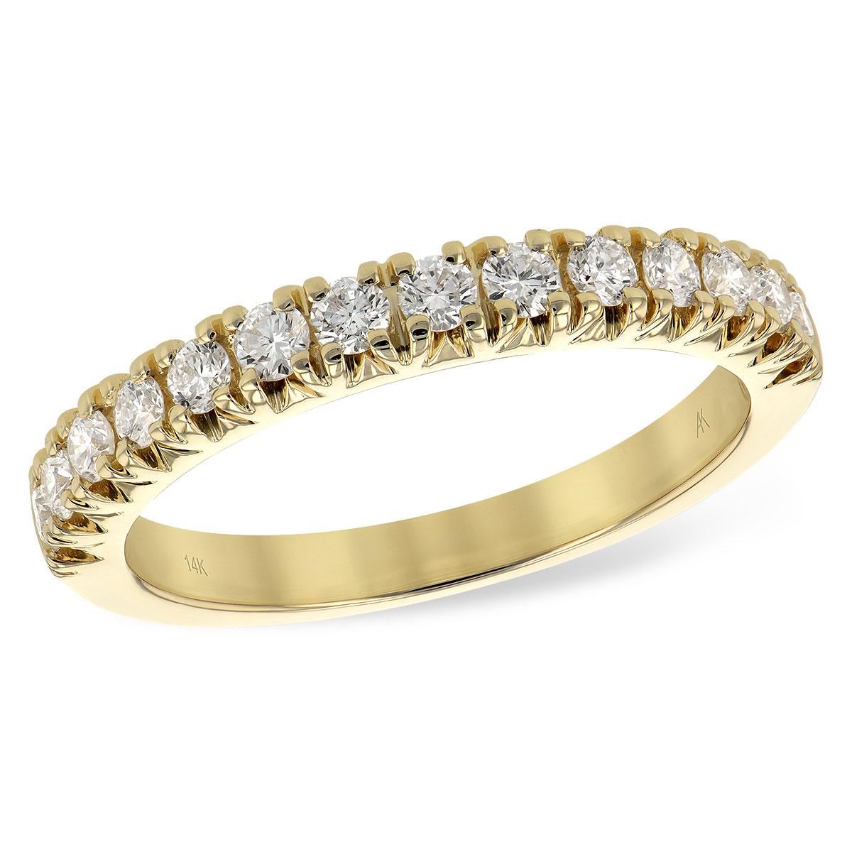 14KT Gold Ladies Diamond Wedding Ring