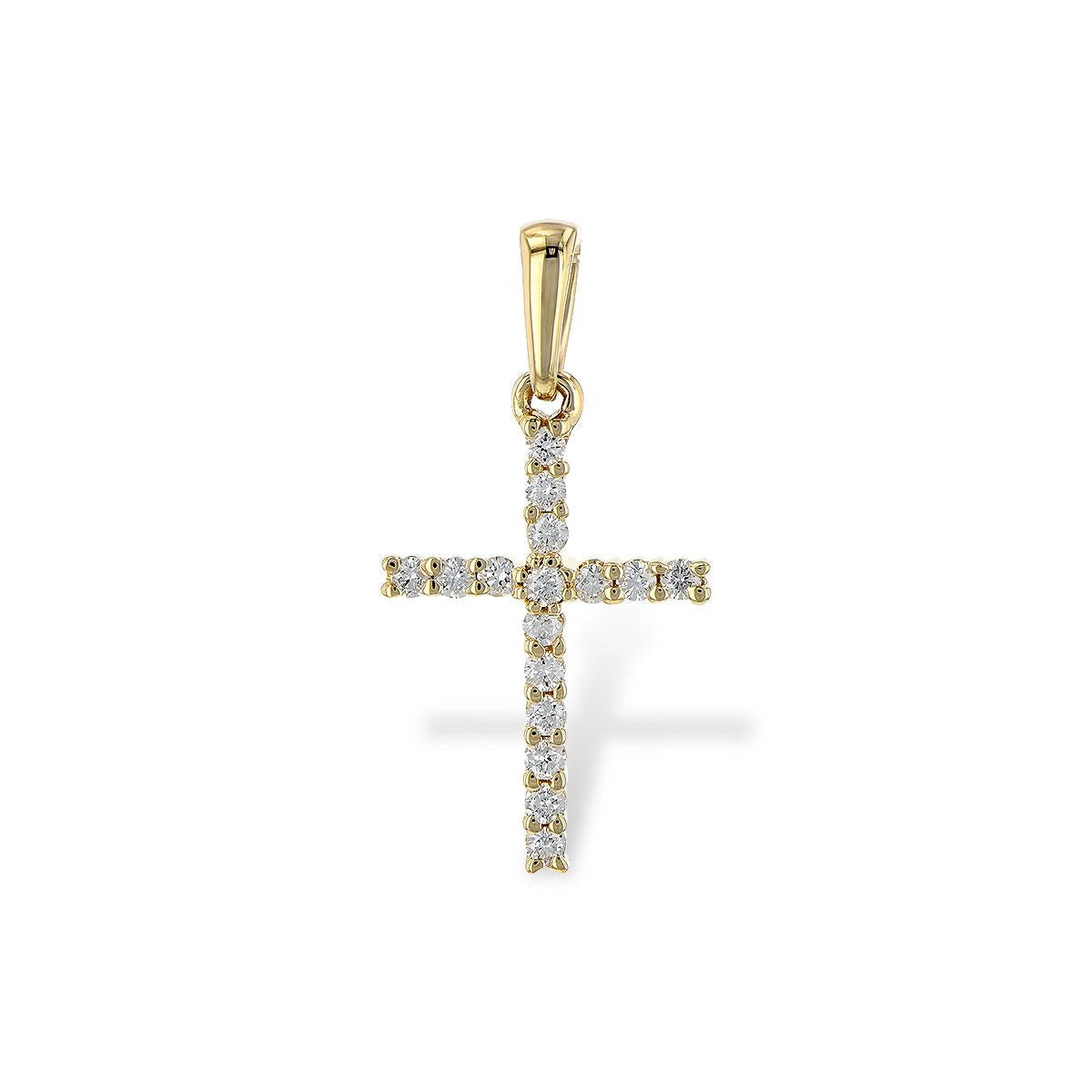 14KT Gold Diamond Pendant
