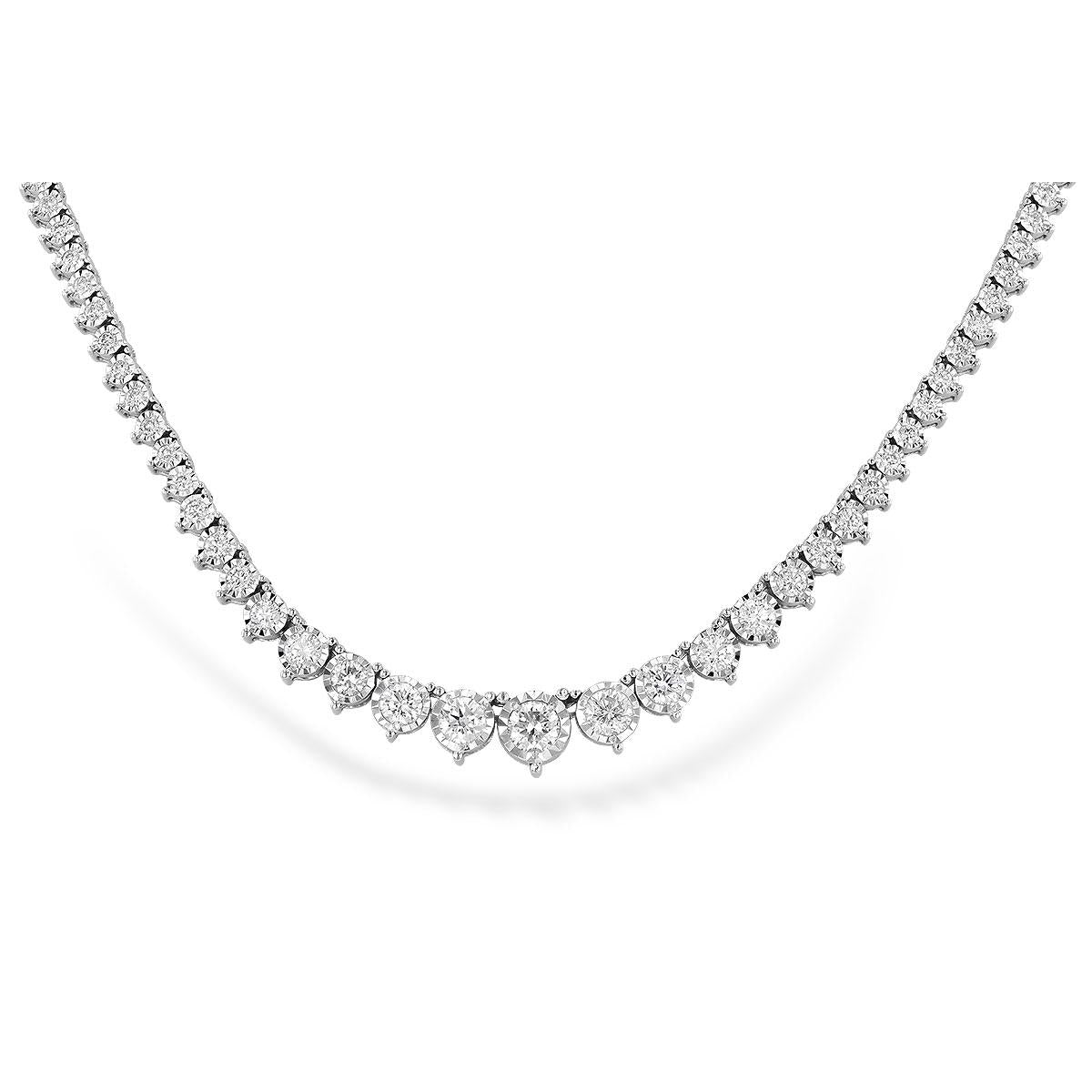 14KT Gold Diamond Necklace
