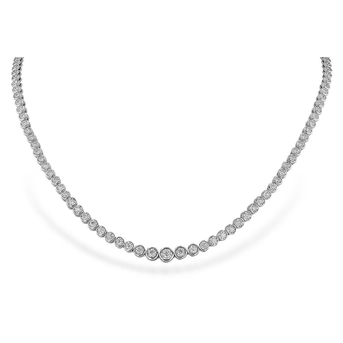 14KT Gold Diamond Necklace
