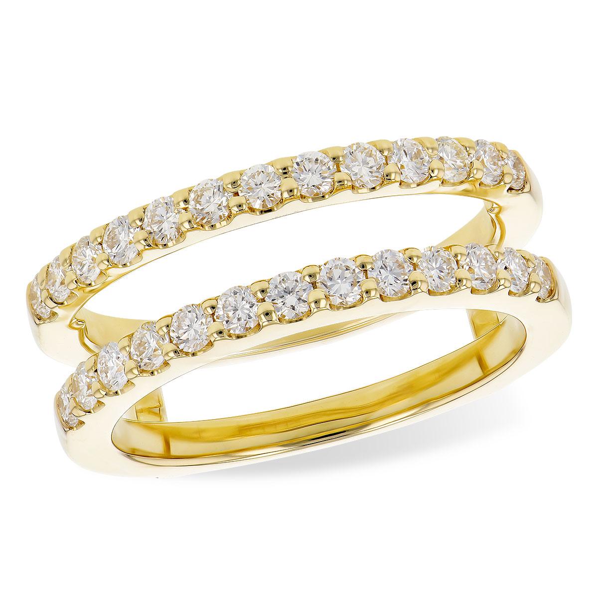 14KT Gold Ladies Diamond Wrap/Guard