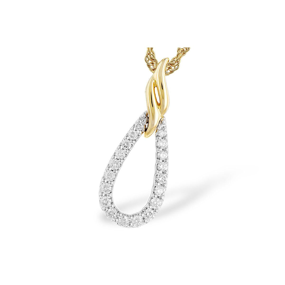 14KT Gold Diamond Necklace