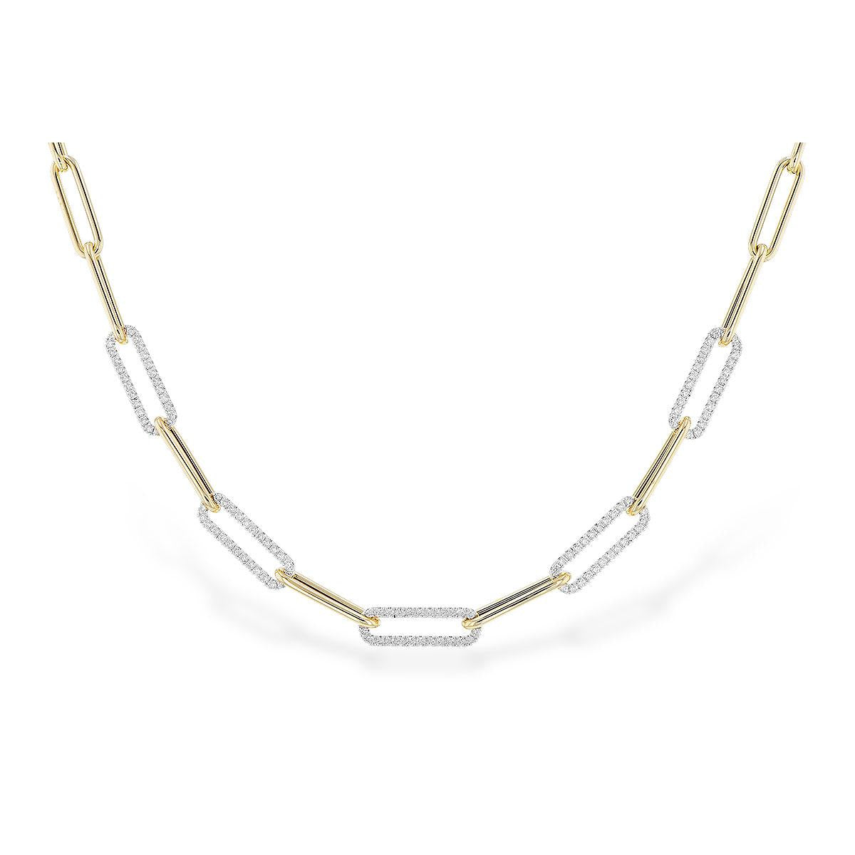 14KT Gold Diamond Necklace