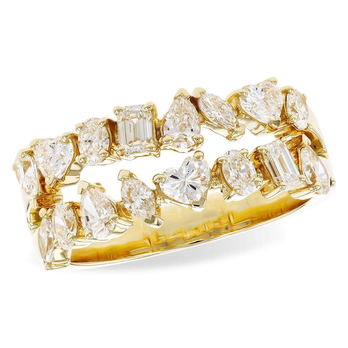 14KT Gold Ladies Diamond Wedding Ring
