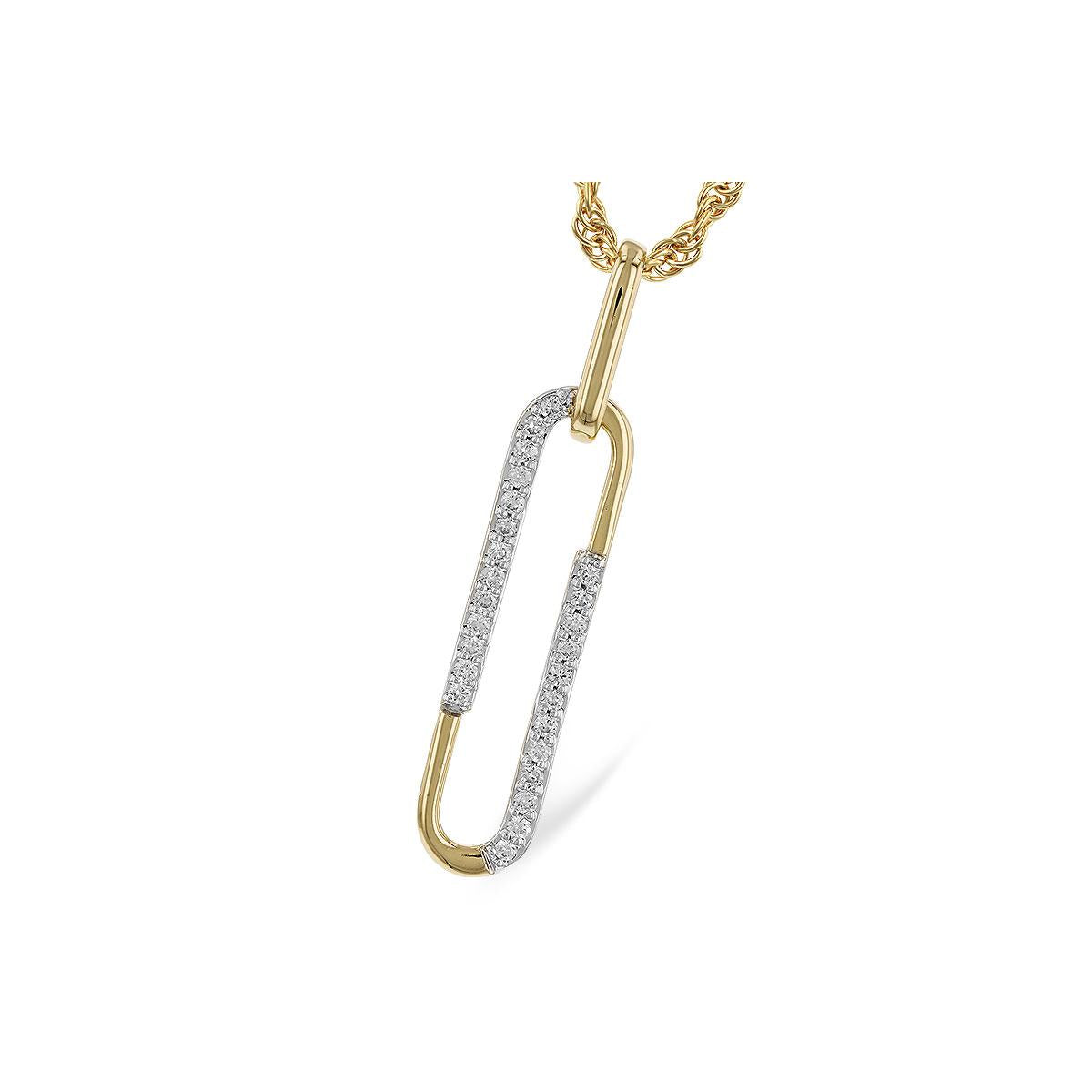 14KT Gold Diamond Necklace