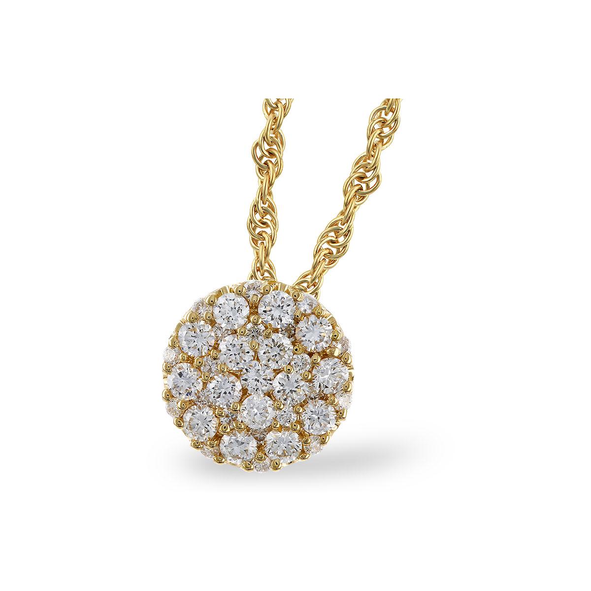 14KT Gold Diamond Necklace