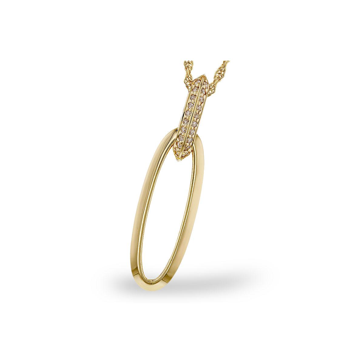 14KT Gold Diamond Necklace