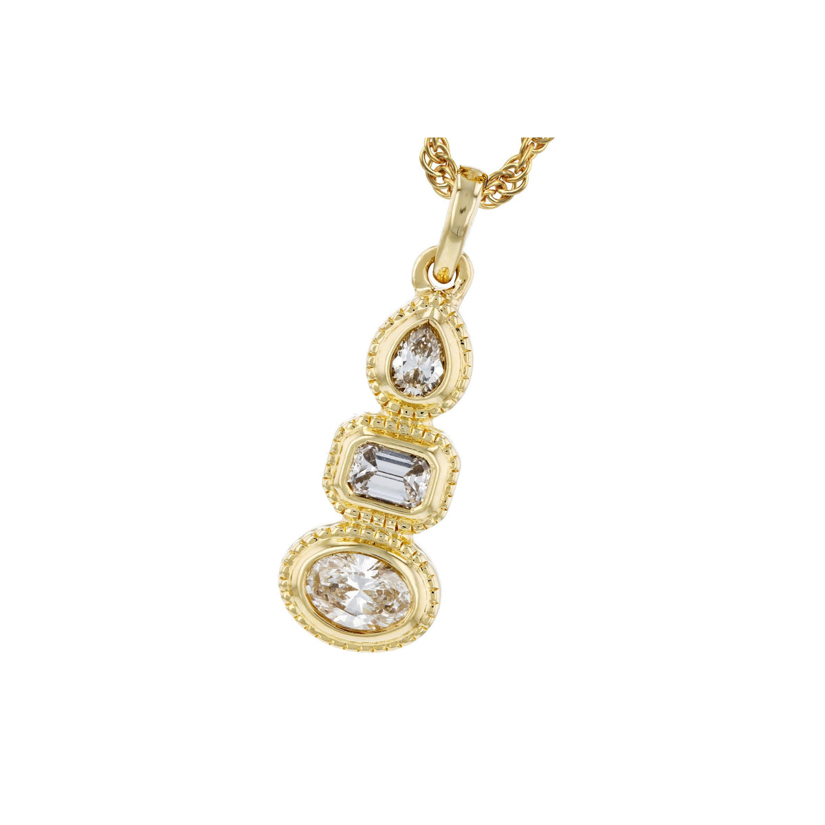 14KT Gold Diamond Necklace