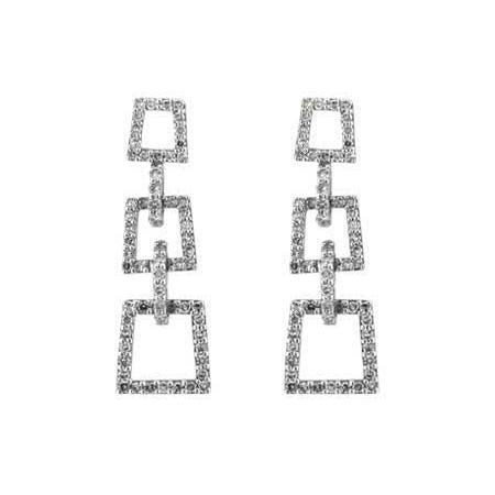 14KT Gold Diamond Earrings