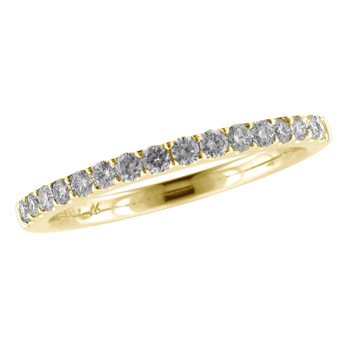 14KT Gold Ladies Diamond Wedding Ring