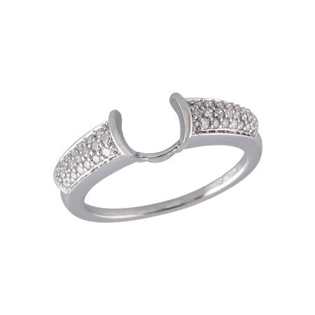 14KT Gold Ladies Diamond Wrap/Guard