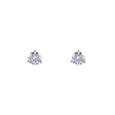 14KT Gold Diamond Earrings