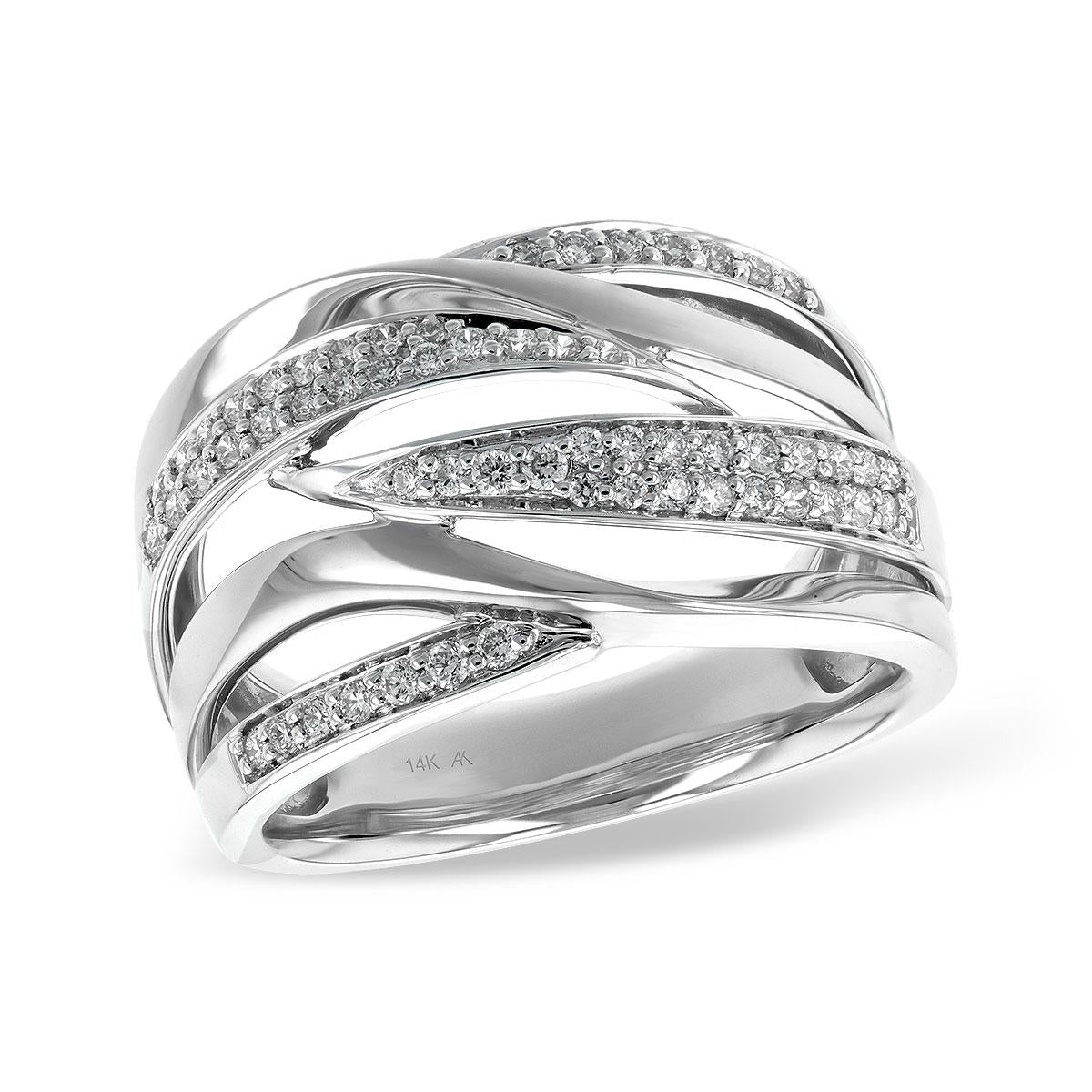 14KT Gold Ladies Diamond Wedding Ring