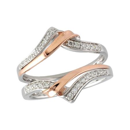14KT Gold Ladies Diamond Wrap/Guard