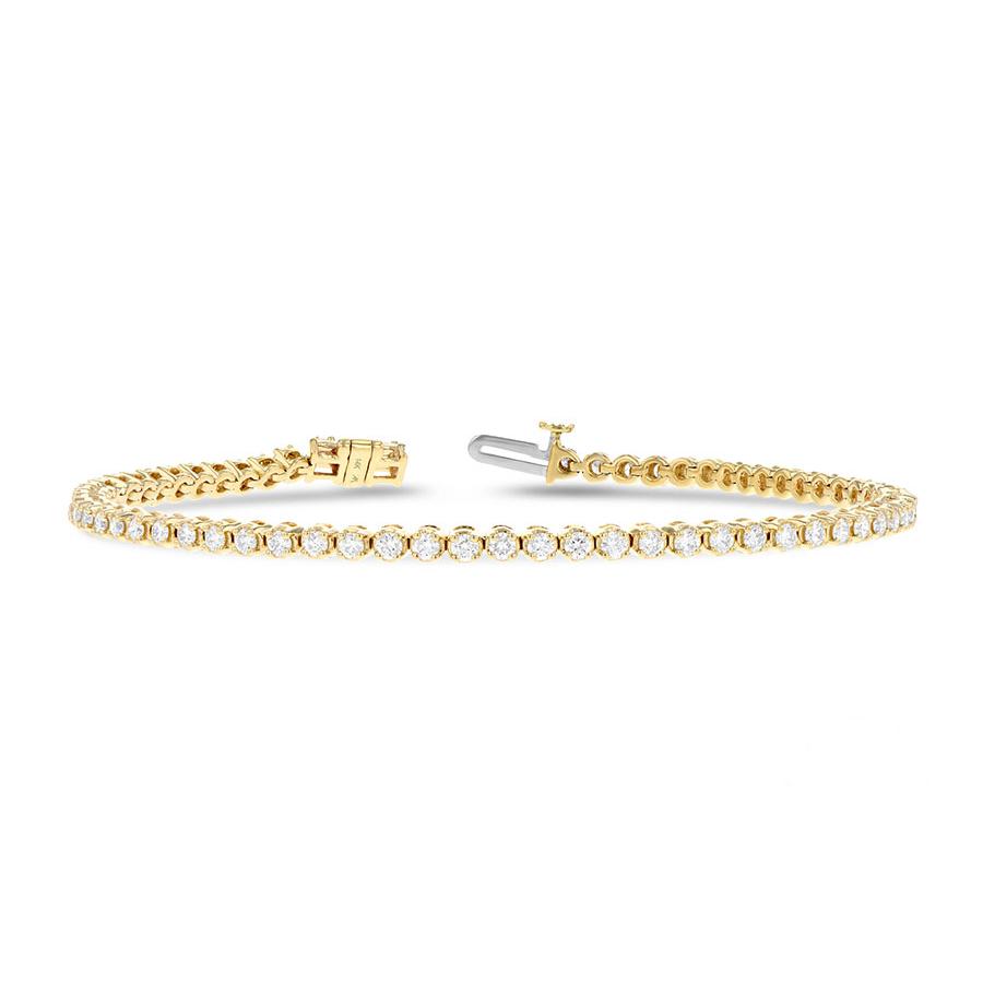14KT Gold Diamond Bracelet