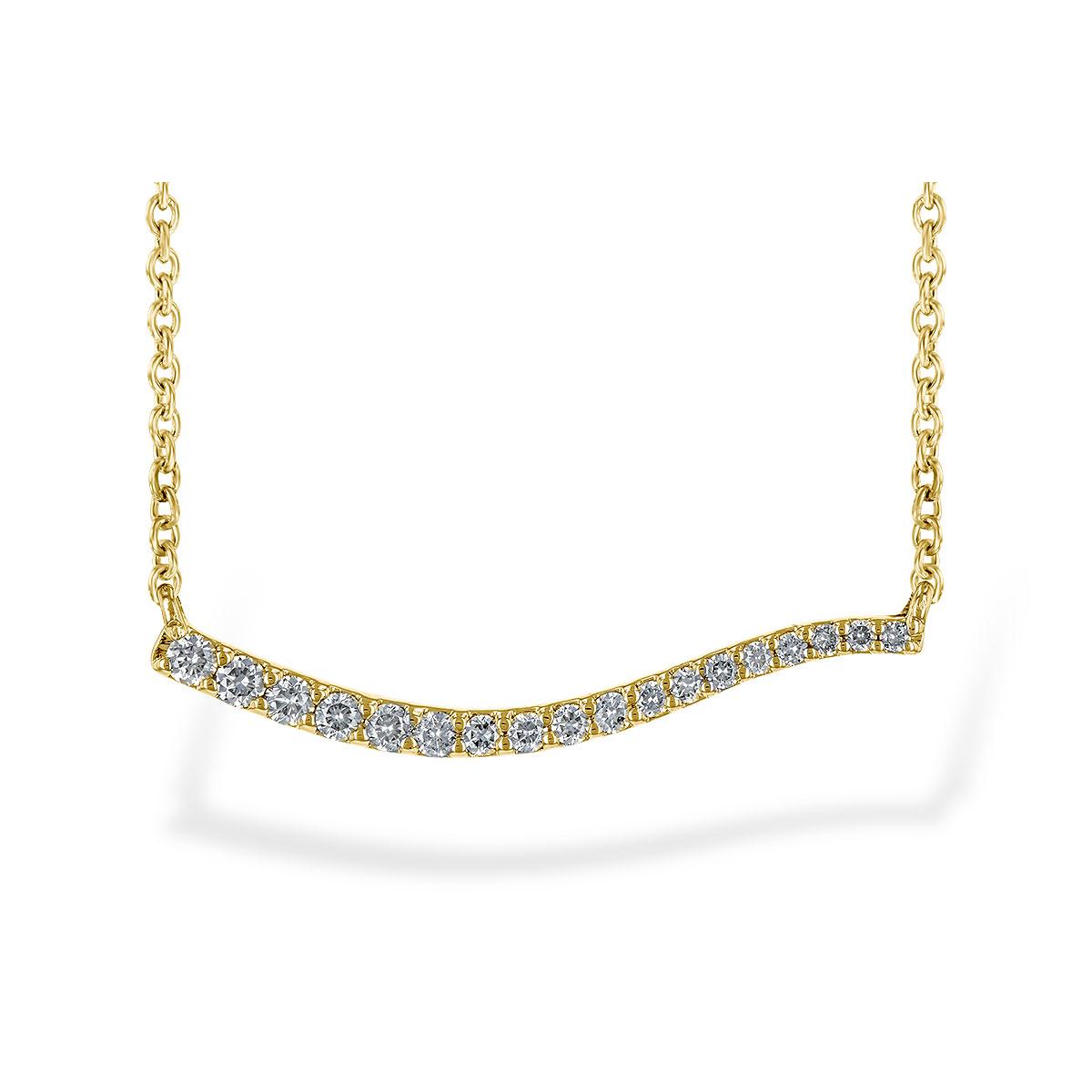 14KT Gold Diamond Necklace
