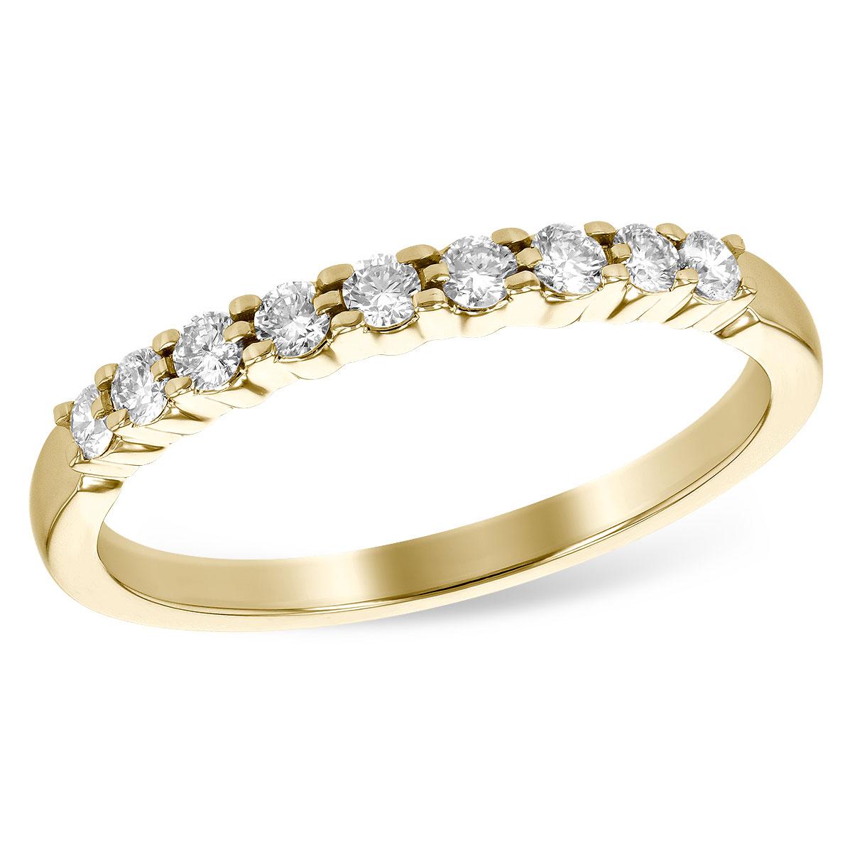 14KT Gold Ladies Diamond Wedding Ring