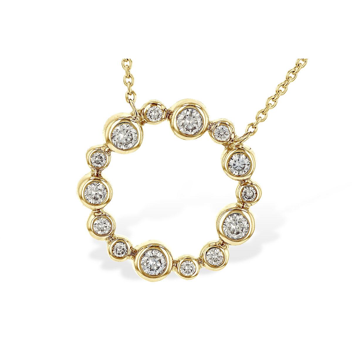 14KT Gold Diamond Necklace