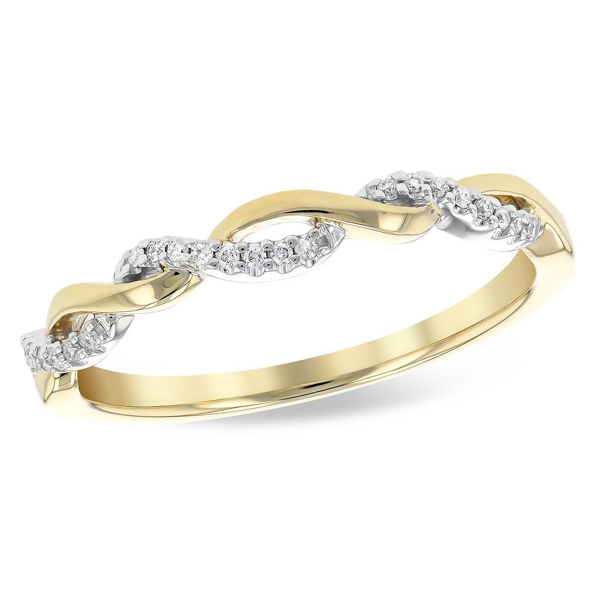 14KT Gold Ladies Diamond Wedding Ring