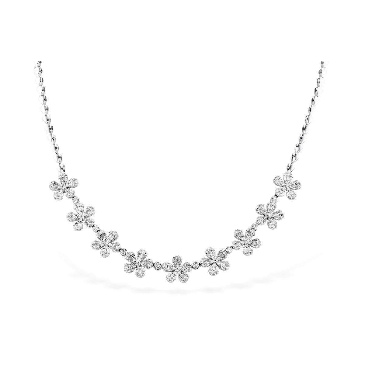 14KT Gold Diamond Necklace
