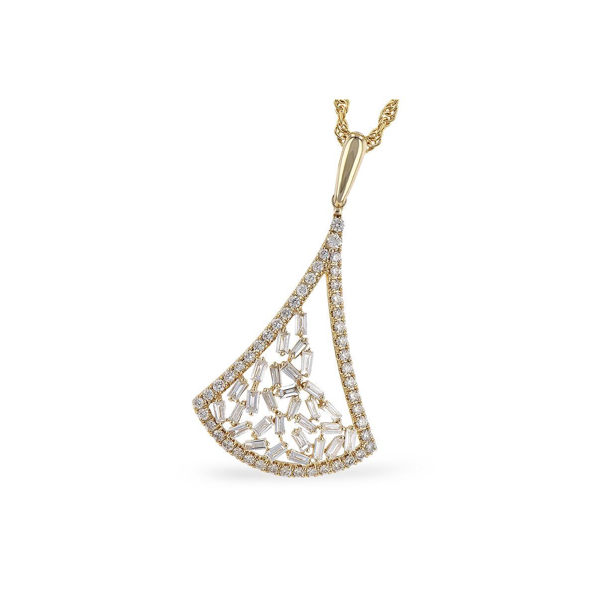 14KT Gold Diamond Necklace