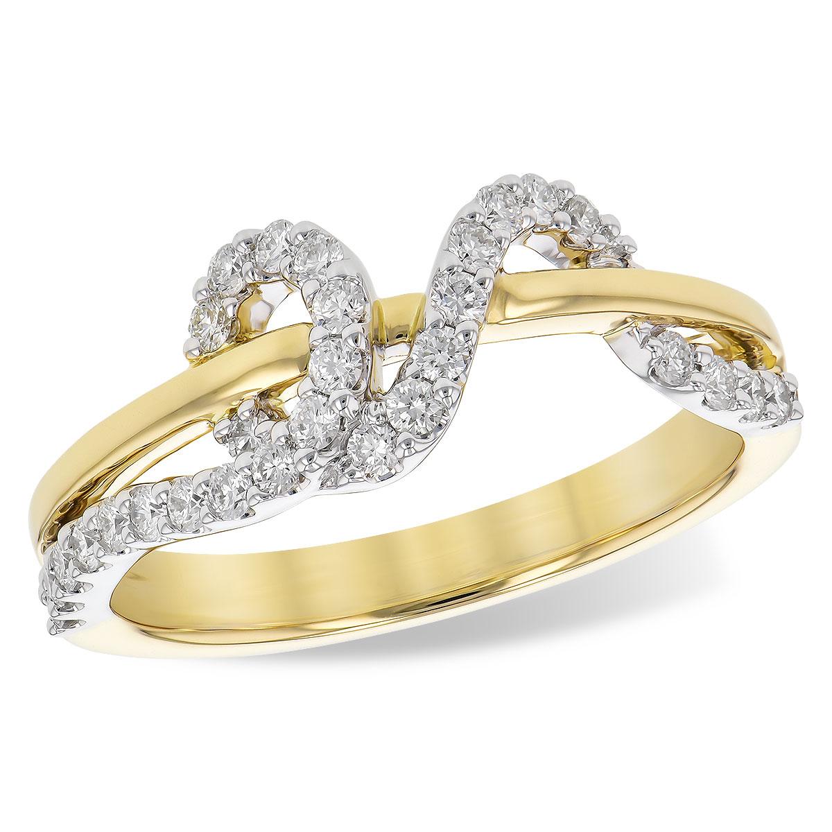 14KT Gold Ladies Diamond Wedding Ring