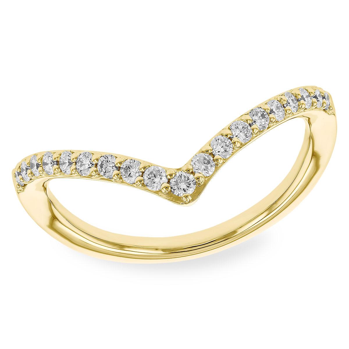 14KT Gold Ladies Diamond Wedding Ring