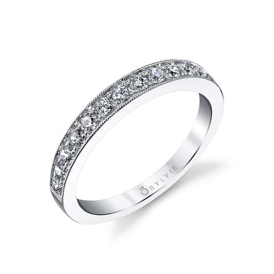 (Platinum White) Classic Wedding Band