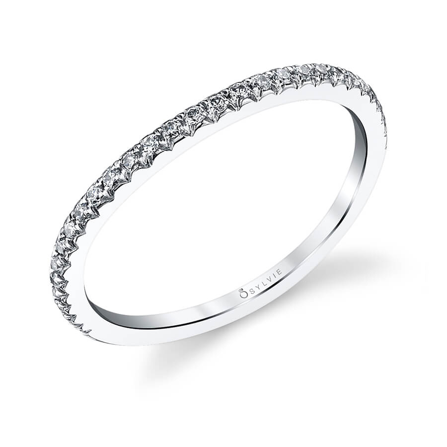 (14K Yellow) Classic Wedding Band - Marie