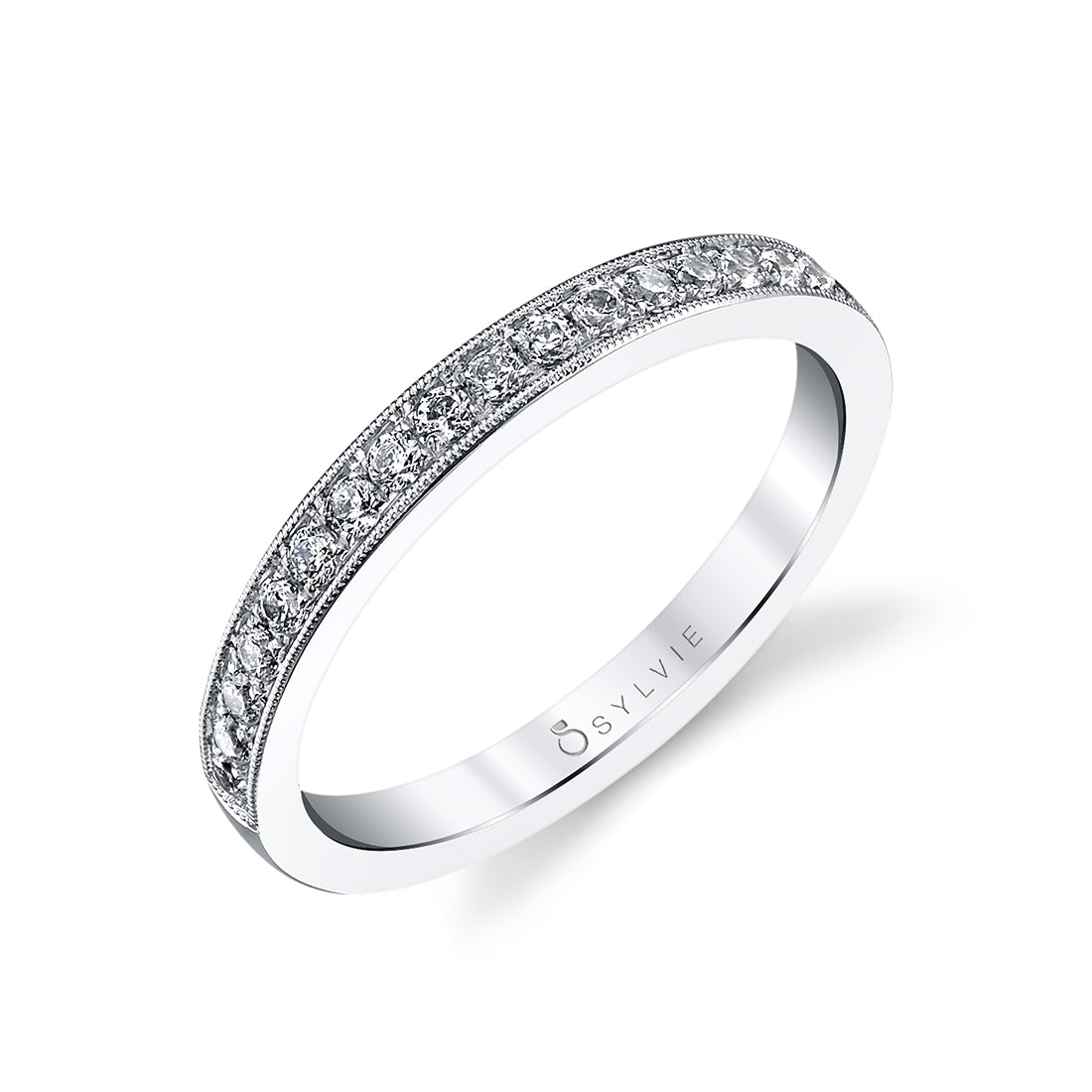 (Gallery) Classic Wedding Band with Milgrain Accents