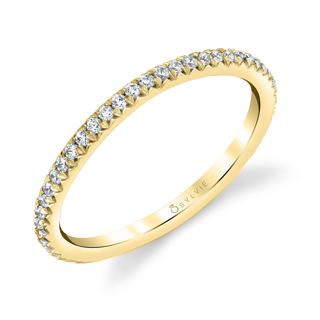 (14K Yellow) Romane - Classic Wedding Band