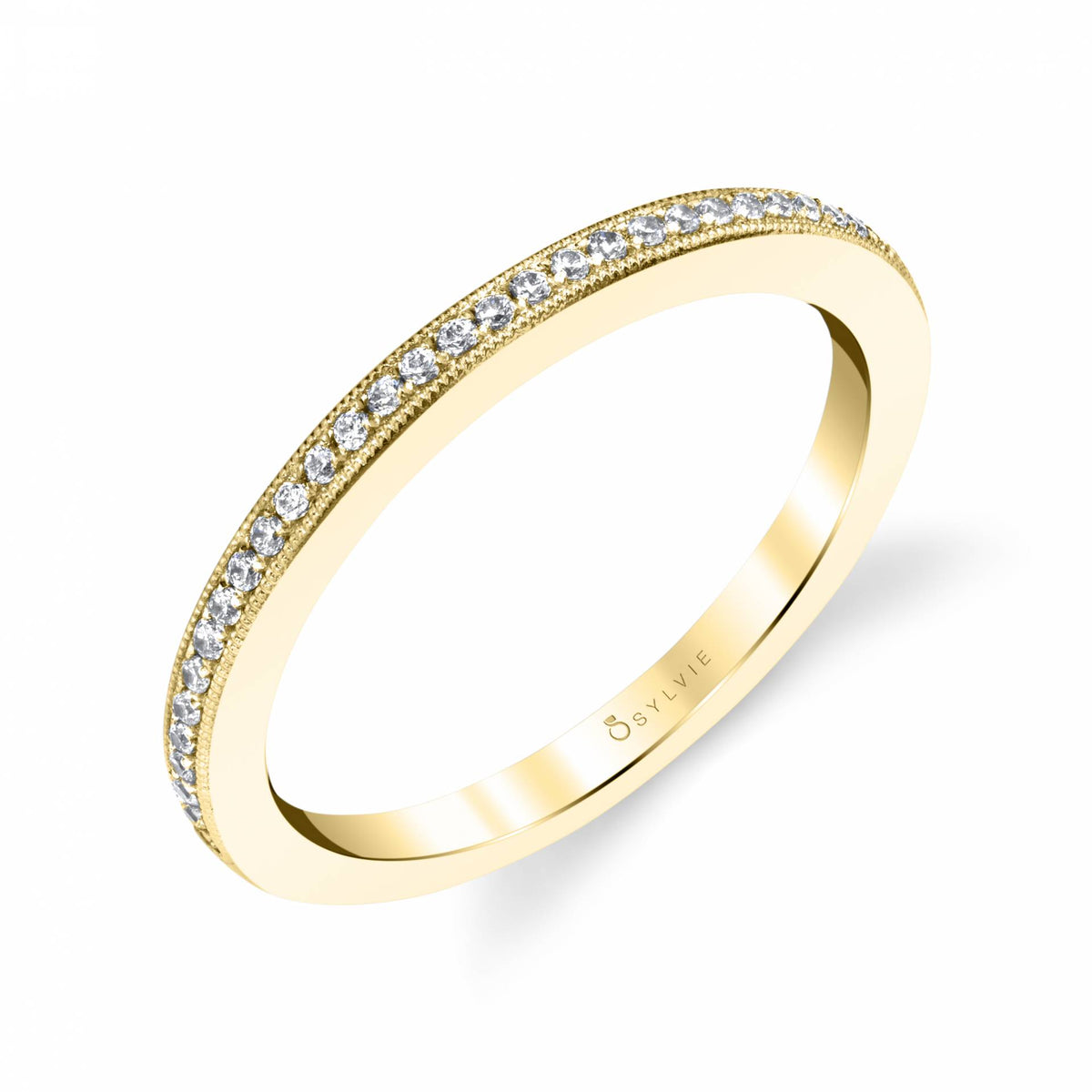 (18K Yellow) Vintage Wedding Band