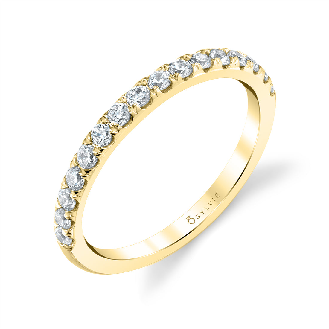 (14K Yellow) Classic Wedding Ring - Jillian