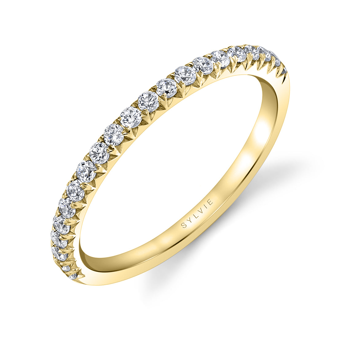 (14K Yellow) Classic Wedding Ring - Harmonie
