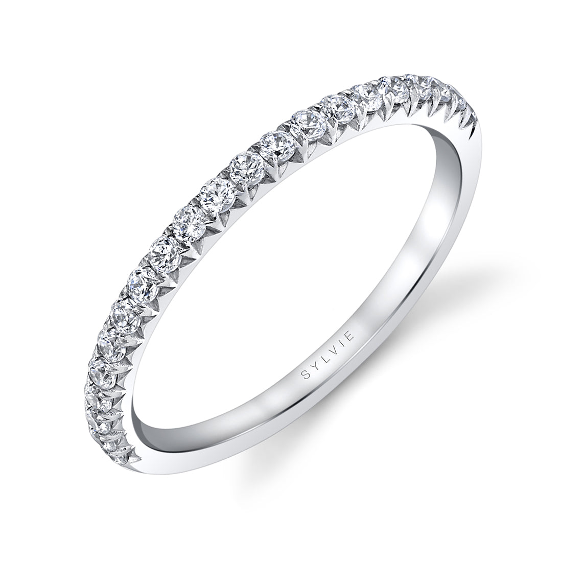 (Platinum White) Classic Wedding Ring - Harmonie