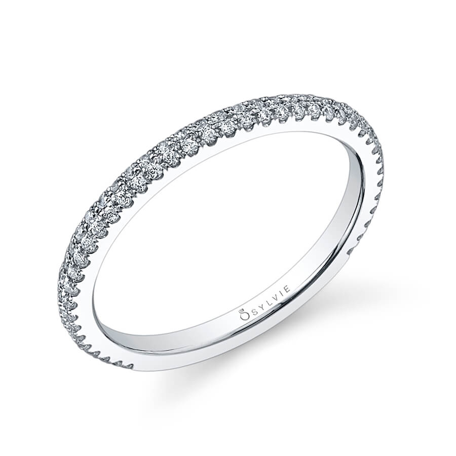 (Gallery) Diamond Pave Wedding Band
