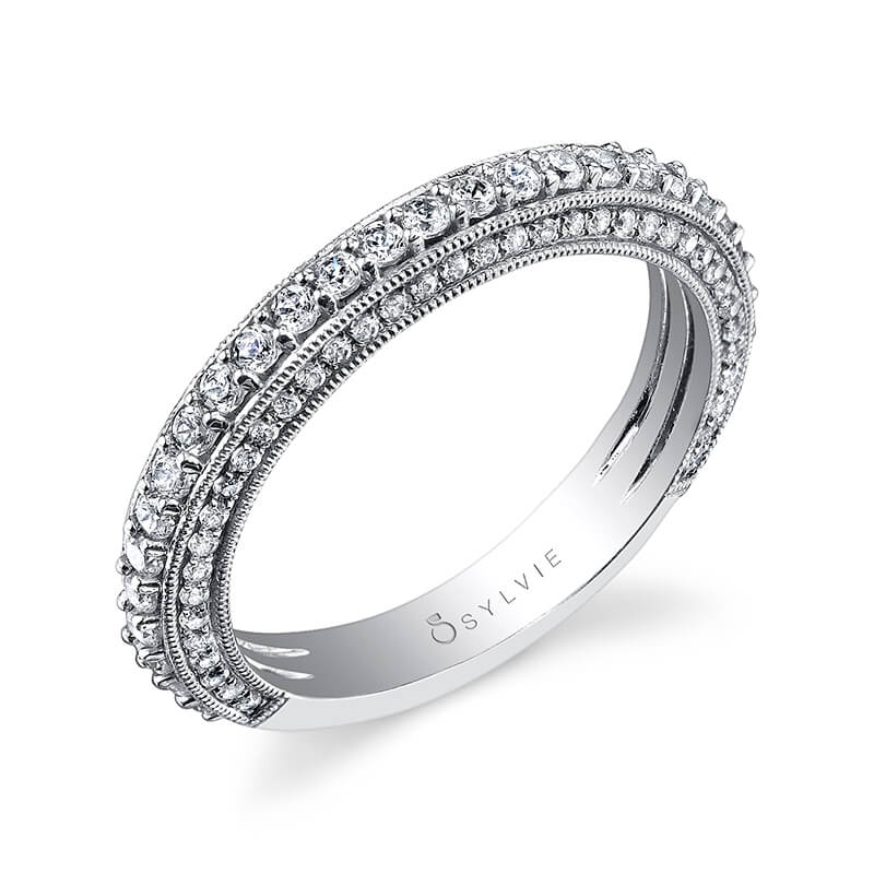 (Gallery) Vintage Three Row Wedding Band