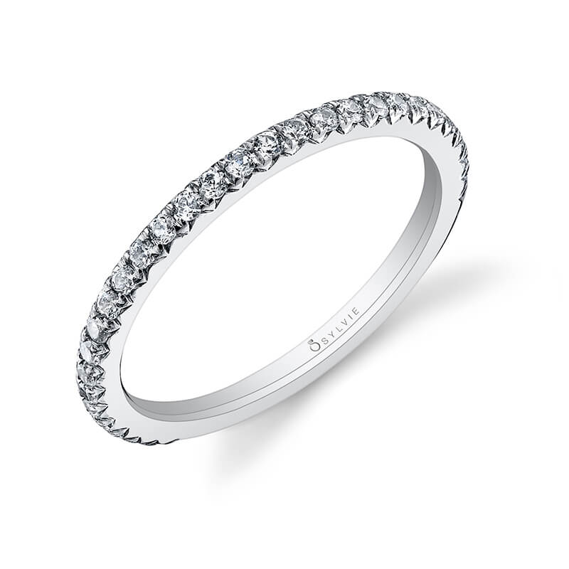 (14K Rose) Classic Wedding Band